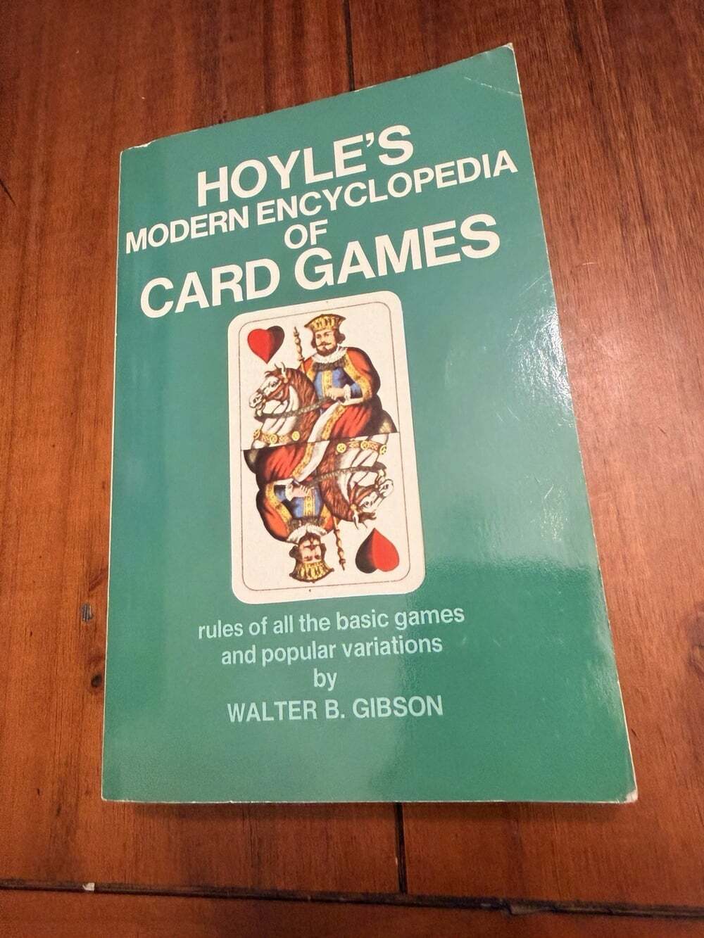 Hoyle's Modern Encyclopedia of Card Games by Walter B. Gibson Paperback 1974